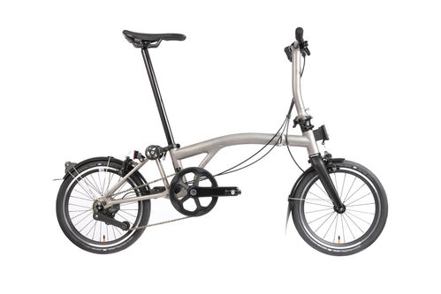 Brompton T-Line Urban S4L Titanio