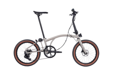 Brompton G-Line M8E Traildust White